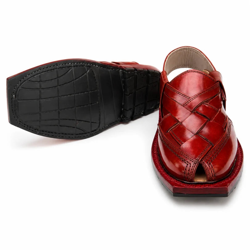 Mustard Single Sole Kajoor Norozi Chappal