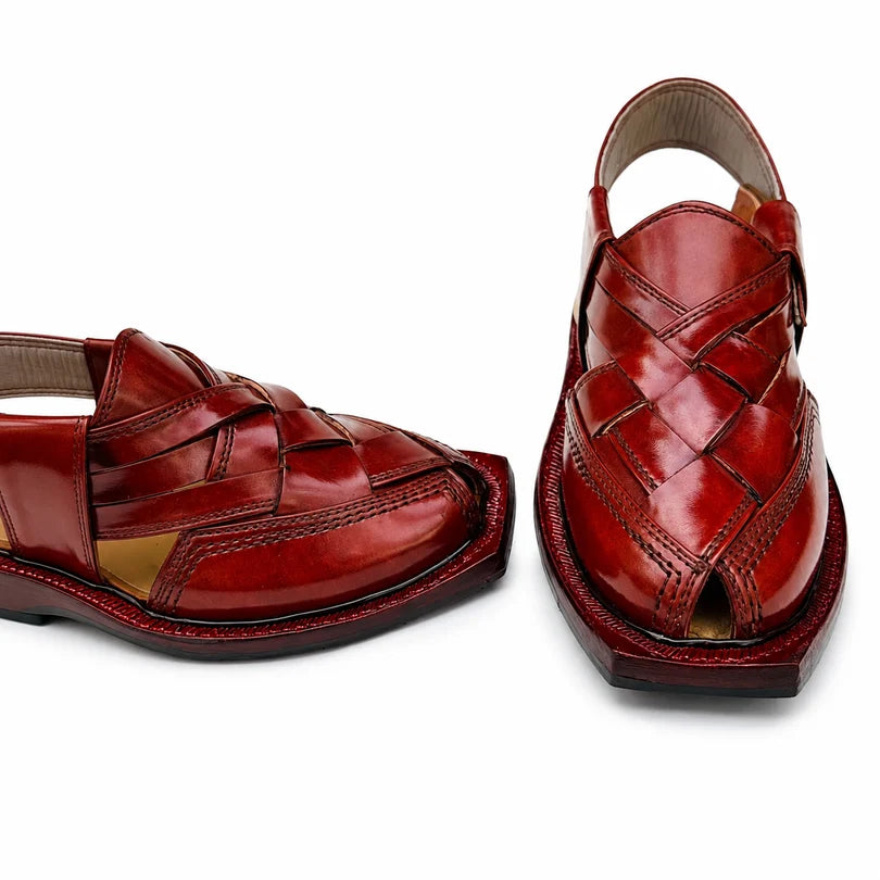Mustard Single Sole Kajoor Norozi Chappal