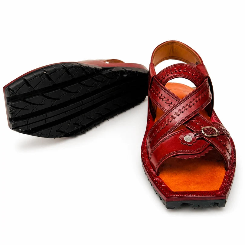 Markhor Mustard Leather Sandal