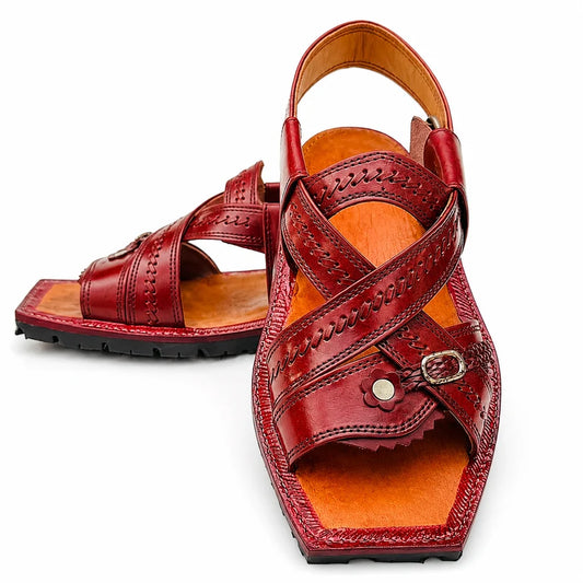 Markhor Mustard Leather Sandal