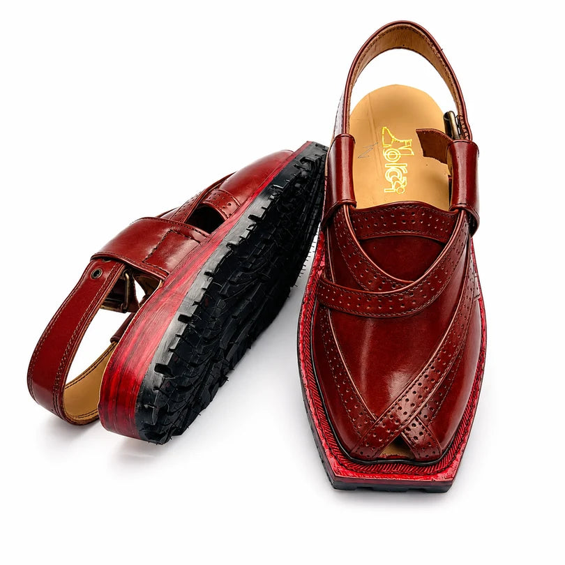 Gorilla Mustard Norozi Chappal With Double Tyre Sole