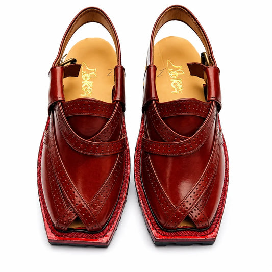 Gorilla Mustard Norozi Chappal With Double Tyre Sole